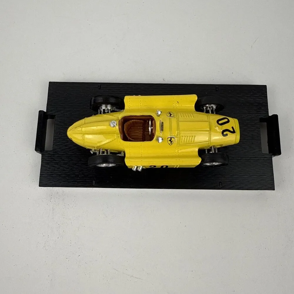Brumm Models 1:43 Scale R128- 1956 Lancia-Ferrari HP 270 Yellow #20